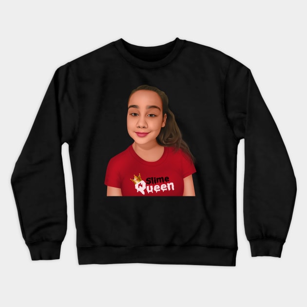 Slime Queen Crewneck Sweatshirt by onestarguitar